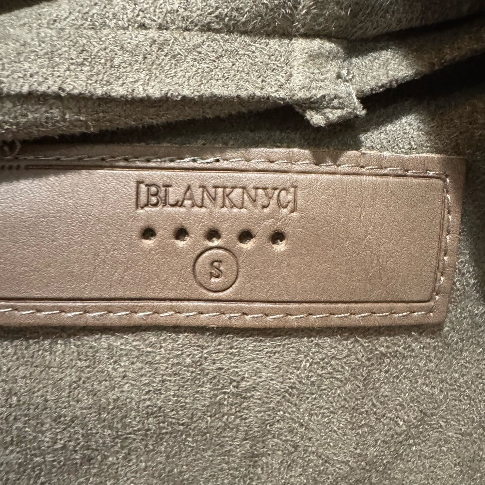 Tan Drape Front Jacket - Picture 2 of 4